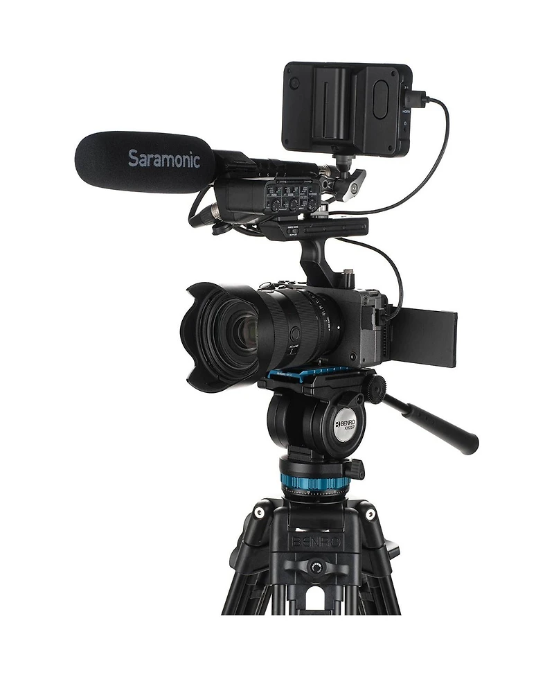 Benro KH25PC 3-Section Aluminum Tripod with Video Head