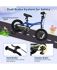 Mecale Kids Bike with Removable Training Wheels