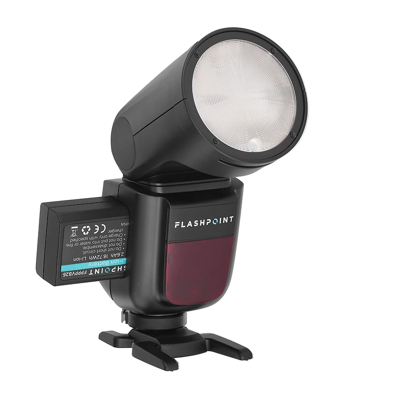 Flashpoint Zoom Li-on X R2 Ttl On-Camera Round Flash Speedlight For Sony (Godox V1)