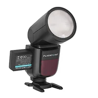 Flashpoint Zoom Li-on X R2 Ttl On-Camera Round Flash Speedlight For Sony (Godox V1)