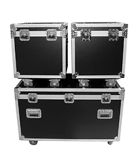 ProX Xs-UTL3PKG Ata-300 Style Gig Ready Utility Flight Road Case, Set of 3
