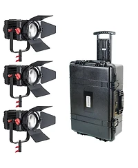 Came-tv Boltzen F-150S 150W Fresnel Focusable Led Bi-Color 3-Light Kit
