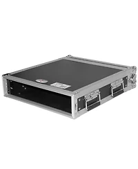 ProX T-2RSS 2U Ata Deluxe Flight Road Case for Amplifier Rack Mount Module, Rail Depth