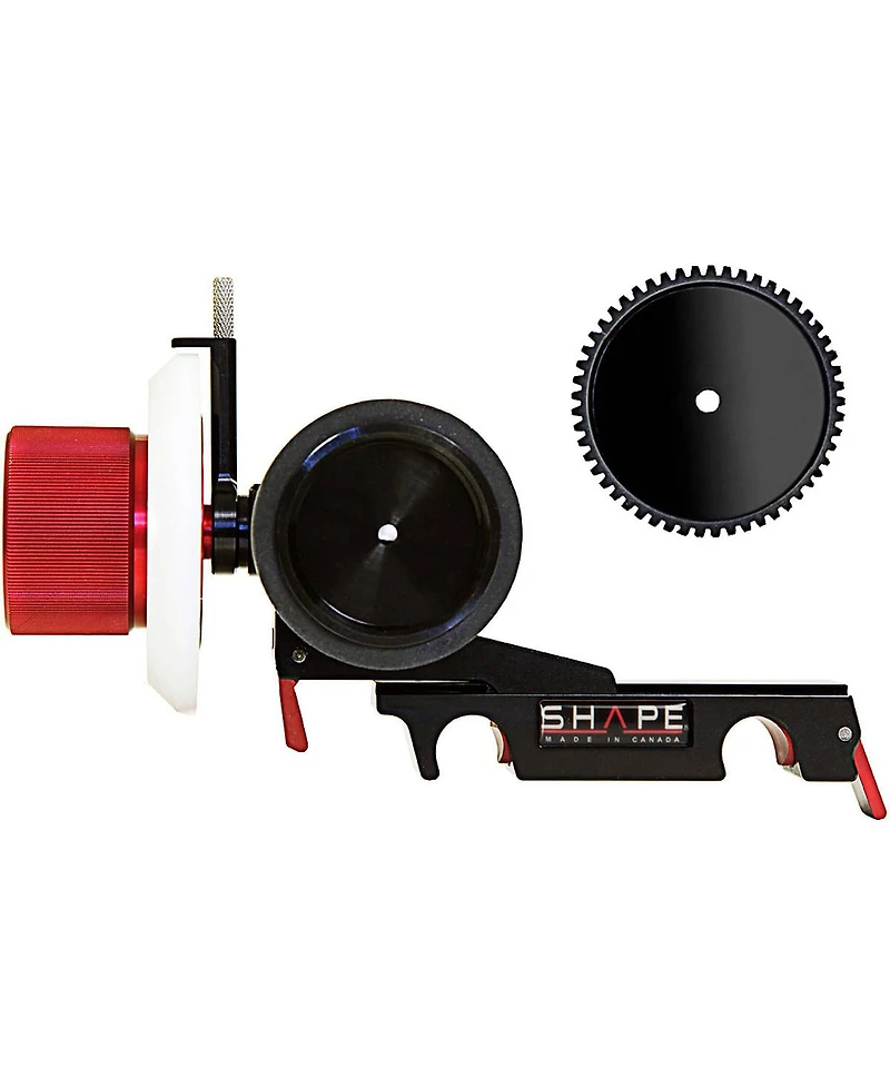 Shape Friction and Gear Follow-Focus Clic with Adjustable Marker
