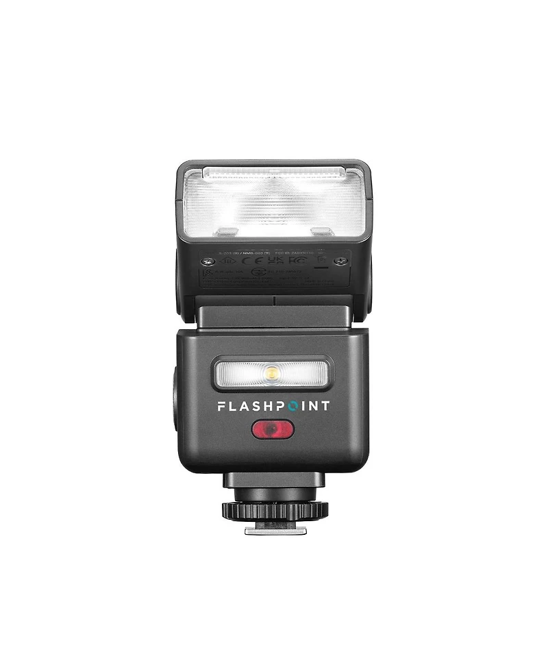 Flashpoint iT32 Compact R2 Ttl Mini Camera Flash with Detachable Magnetic X5-o Interchangeable H ot Shoe Module and Wireless Trigger