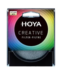 Hoya 67mm Creative Star 4X Cross Screen Glass Filter