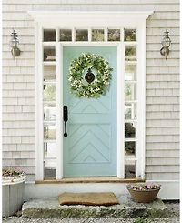 Gnuadz 18" Eucalyptus Boxwood Berry Wreath Front Door Decor