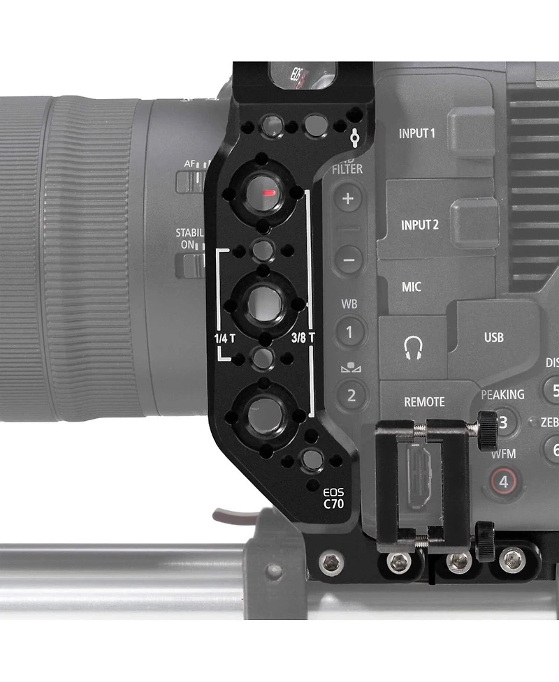 Shape Baseplate and Camera Cage with Handles for Canon C70