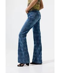 Desigual Women's Flared denim trousers