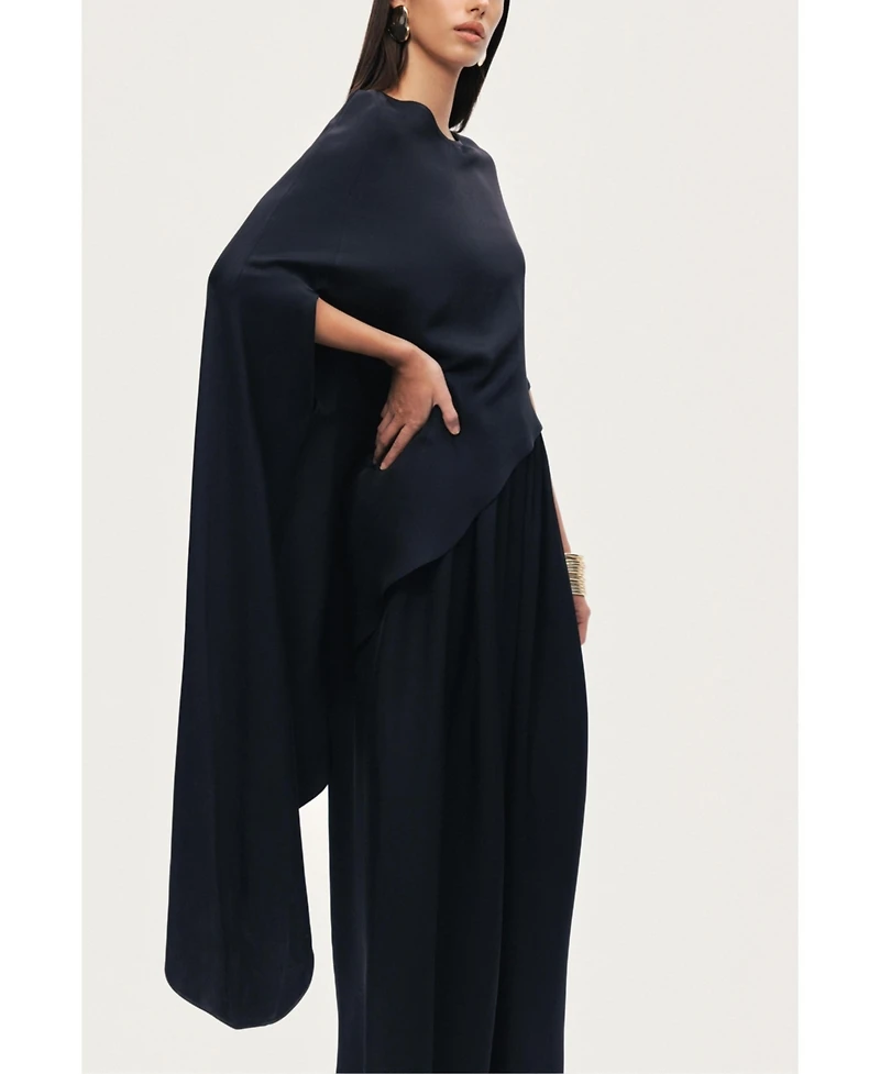 Nocturne Women's Elasticated Wide Leg Pants