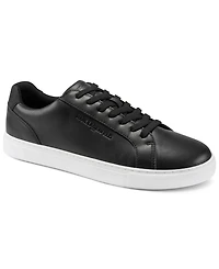Karl Lagerfeld Paris Men's Avenix Low Profile Embossed Logo Sneakers