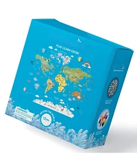 Gnuadz Kids Splash Pad Sprinkler Pool Learning Water Play Mat