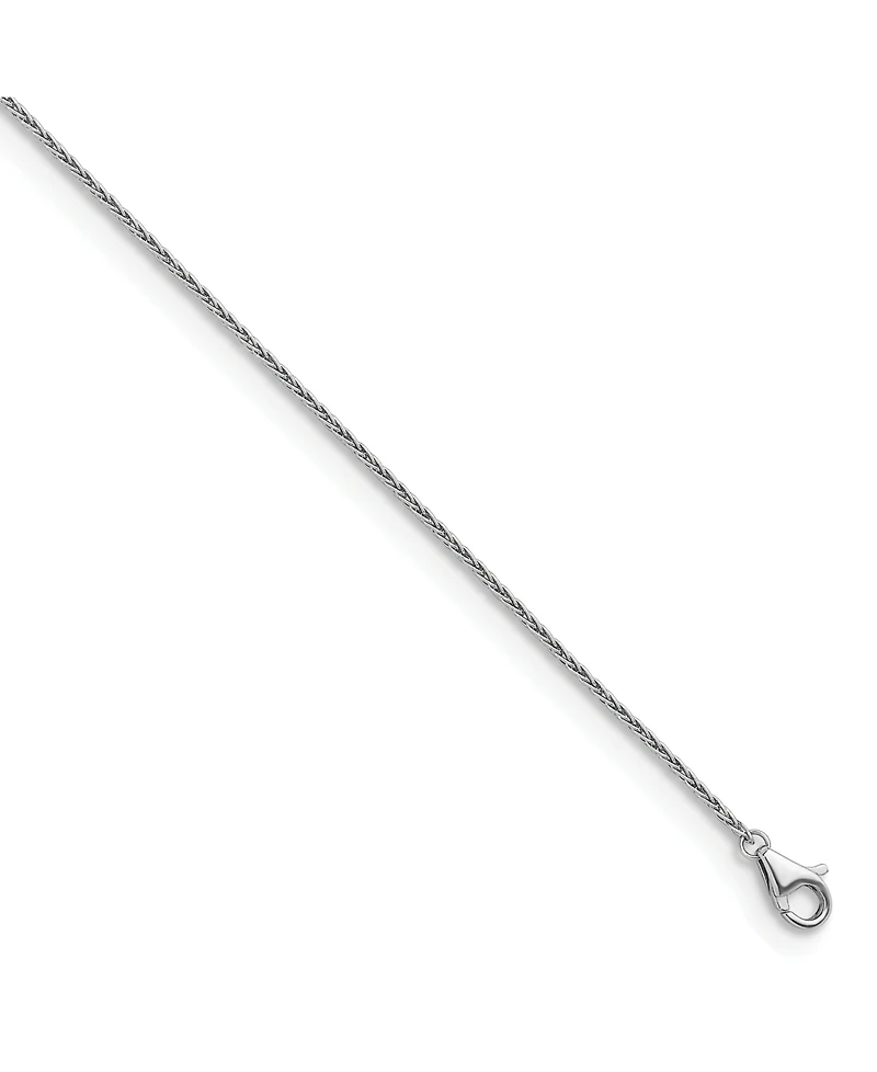 Macy's Wheat Chain Necklace in Platinum