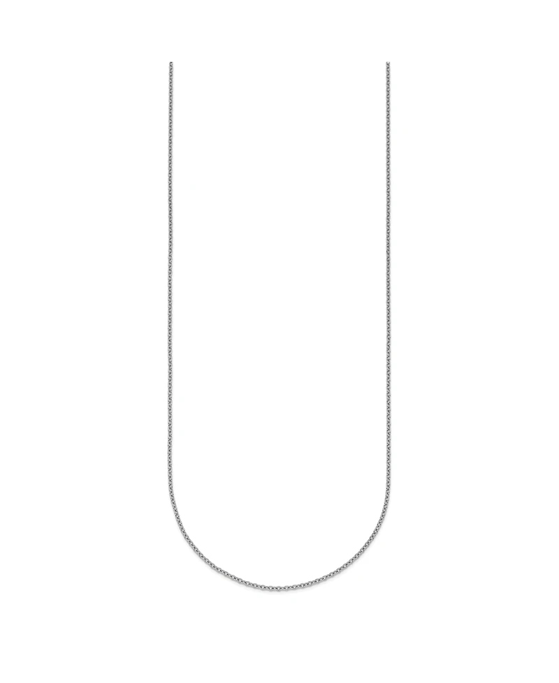 Macy's Cable Chain Necklace in Platinum