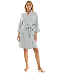 Jaclyn Intimates Women's Waffle Kimono Wrap