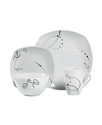 Tabletops Unlimited 16-Pc. Pescara Dinnerware Set