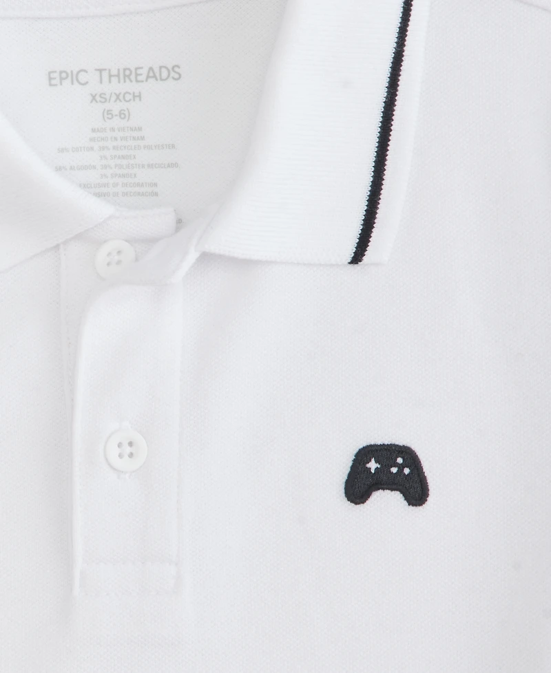 Epic Threads Boys' Xs-xl Icon Pique-Knit Polo, Macy's Exclusive