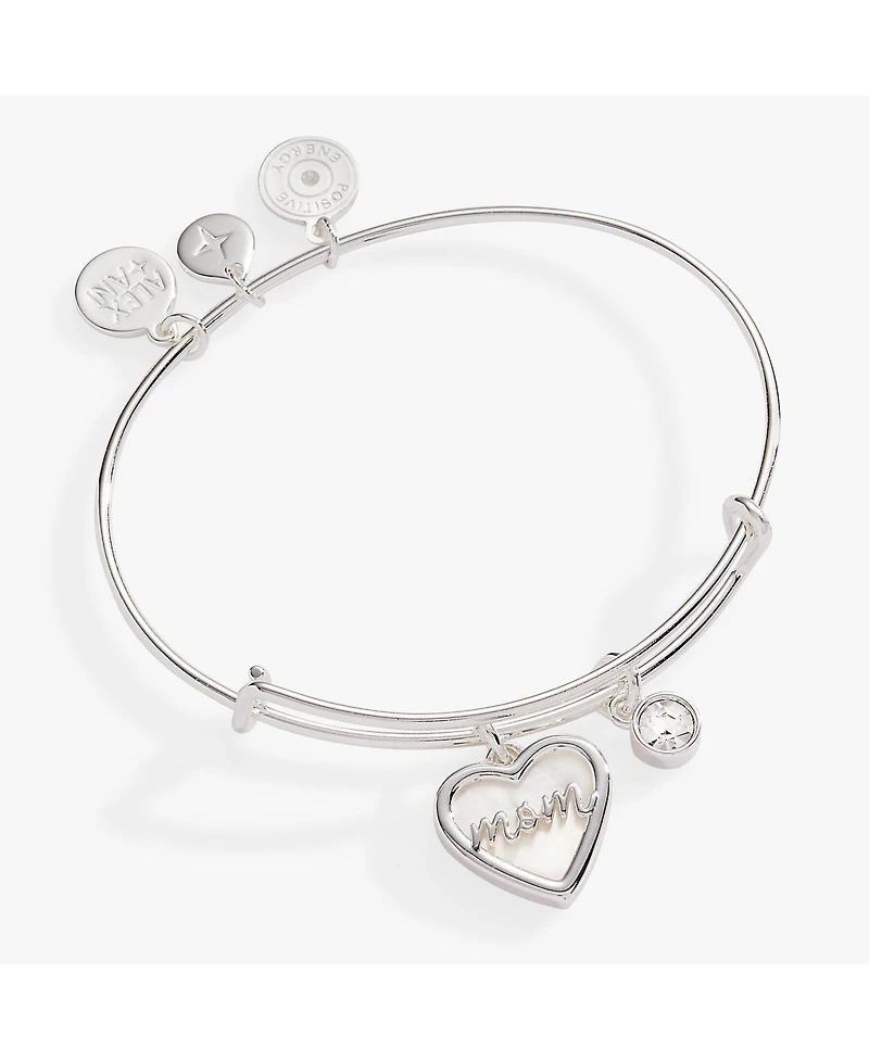 Alex and Ani Mom Mother of Pearl Bangle