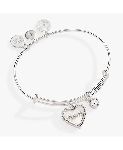 Alex and Ani Mom Mother of Pearl Bangle