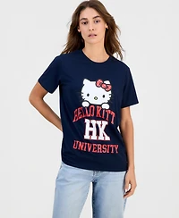 Grayson Threads, The Label Juniors' Hello Kitty University Short-Sleeve T-Shirt