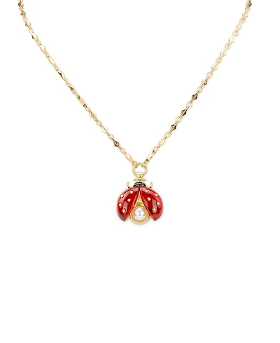 Patricia Nash Gold-Tone Ladybug Collection Necklace