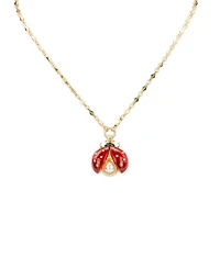 Patricia Nash Gold-Tone Ladybug Collection Necklace