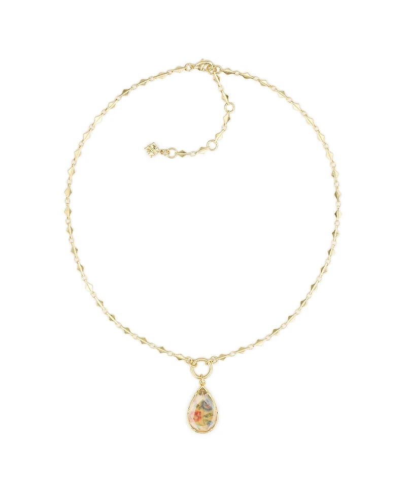 Patricia Nash Gold-Tone Tear Drop Pendant Necklace