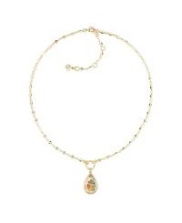 Patricia Nash Gold-Tone Tear Drop Pendant Necklace