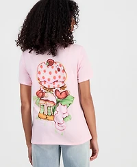 Love Tribe Juniors' Strawberry Shortcake Graphic T-Shirt