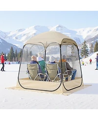 Skonyon Pop-up Sports Tent Waterproof Portable Bubble Tent for 2-4 Persons