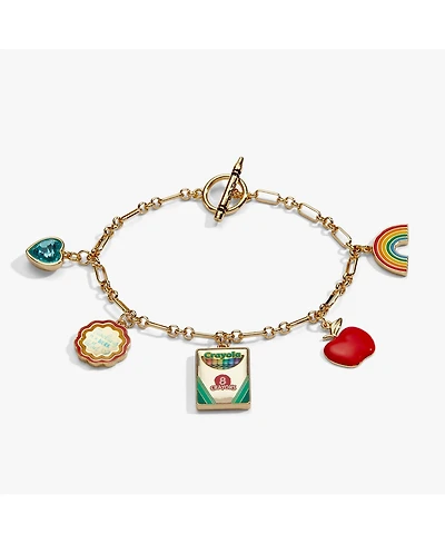 Alex and Ani Crayola 'Teaching Is A Work Of Heart' Toggle Bracelet