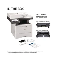 Brother MFCL5915DW Business Monochrome Aio Copy/Fax/Print/Scan Laser Printer