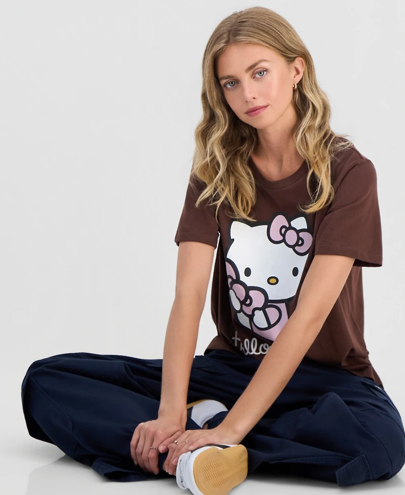 Sanrio Juniors' Hello Kitty Graphic T-Shirt