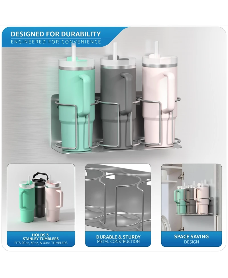 Sorbus Tumbler & Travel Mug Storage Rack