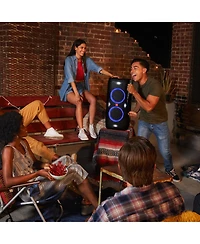 Jbl Partybox 520 Portable Speaker Karaoke Bundle with Digital Wireless Microphone System