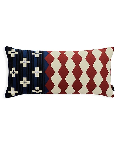 Pendleton Brave Star Embroidered Decorative Pillow, 14" x 30"