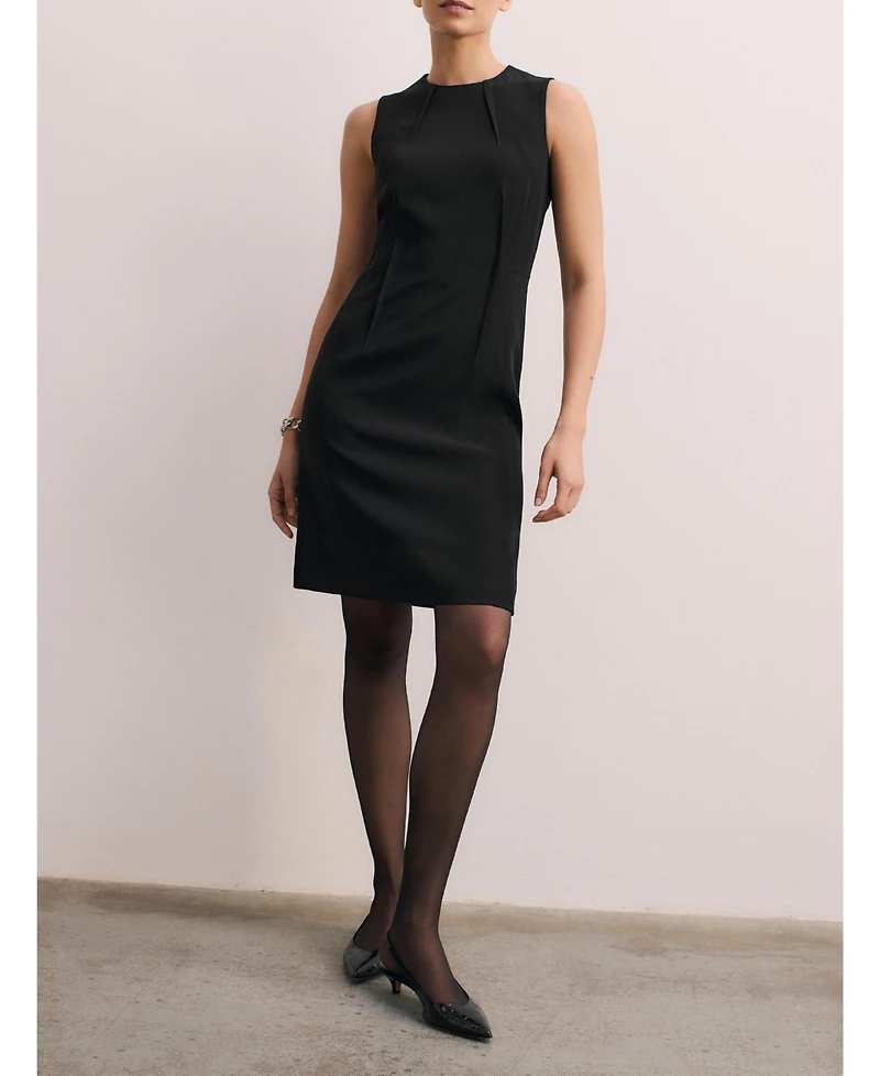 The Fold Women's Sanmero Clever Crepe Dress