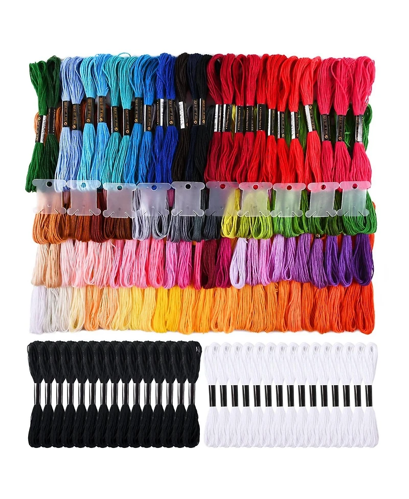 Gnuadz Embroidery Floss Kit 130 Skeins Friendship Bracelet Thread Cross Stitch Yarn