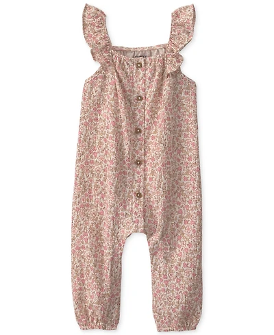 Carter's Baby Girls' Floral Print Jumpsuit