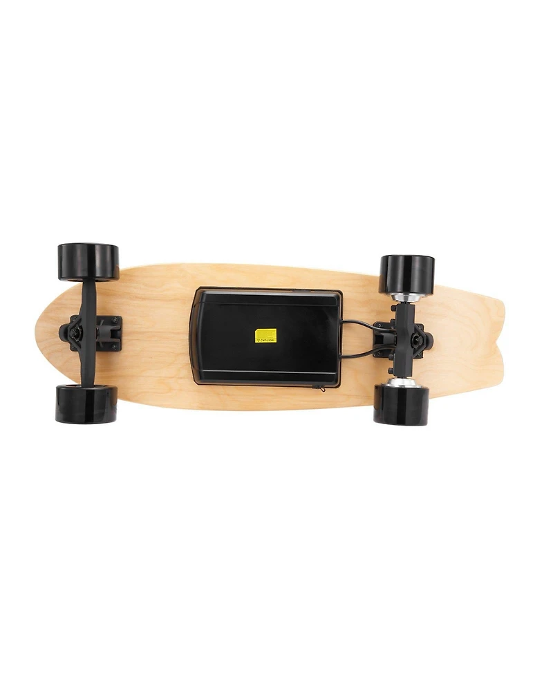 Mecale Electric Skateboard w/ Remote, 13.7 Mph, 7.5-Mile Range, 3-Speed, Carry Handle, for Teens & Adults