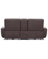 Symond 3-Piece Leather 2 Power Motion Sofa