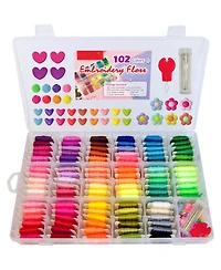 Gnuadz 102 Embroidery Floss Cross Stitch Thread Craft Kit