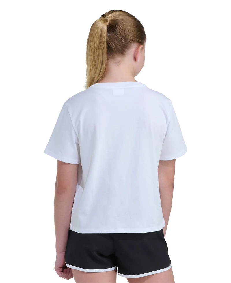 adidas Girls' 8-16 Short-Sleeve Graphic T-Shirt