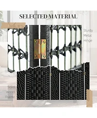 Homcom Panel Room Divider, Folding Screen, 5.6