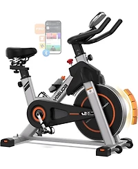 Fed Fitness Magnetic 2.0 Premium Exercise Bike, Ultra-Quiet Strong Magnetic Resistance, 300lb Capacity, Smooth Stationary Bike for Home
