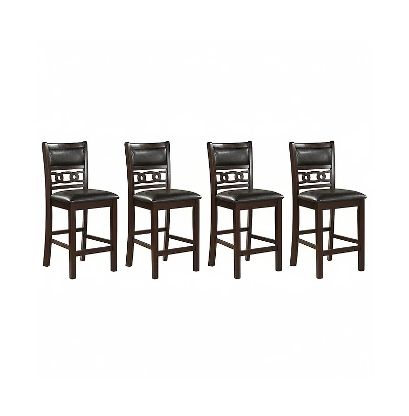 New Classic Furniture Gia Wood Counter Chair (Set of 4)
