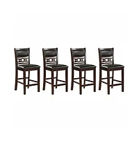 New Classic Furniture Gia Wood Counter Chair (Set of 4)