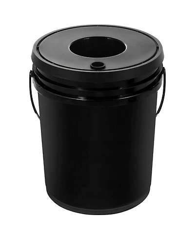 Sugift Dwc Hydroponic System, 5 Gallon 5 Buckets, Deep Water Culture Kit
