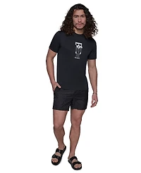 Karl Lagerfeld Paris Men's Short-Sleeve Doll Rashguard