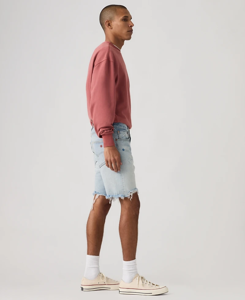 Levi's Men's 501 Original Hemmed Stretch 9" Jean Shorts